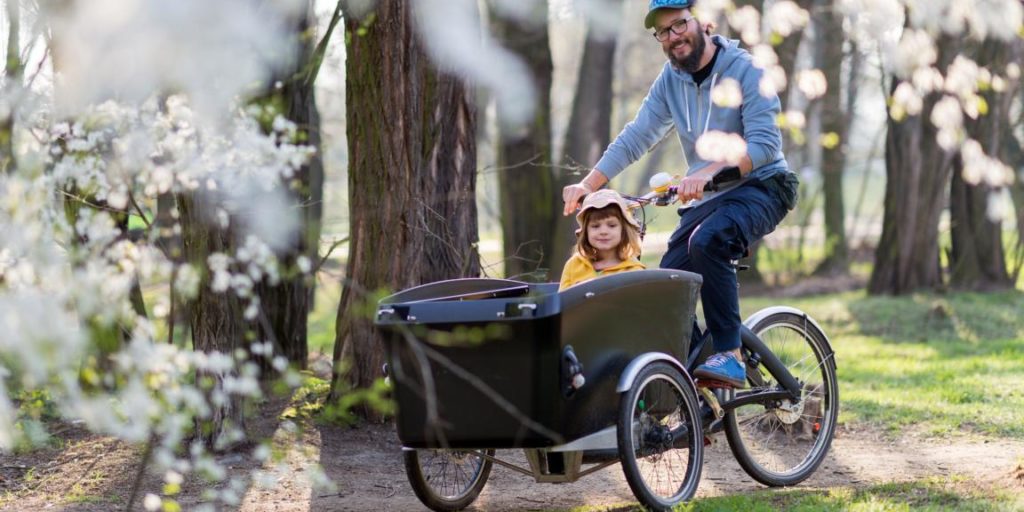 Lastenfahrrad für Kinder